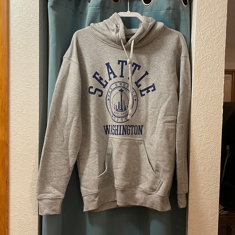 oversized vintage seattle washington hoodie
